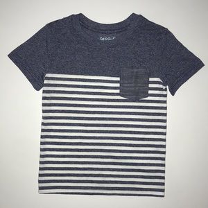 Chambray Pocket Tee (4T)